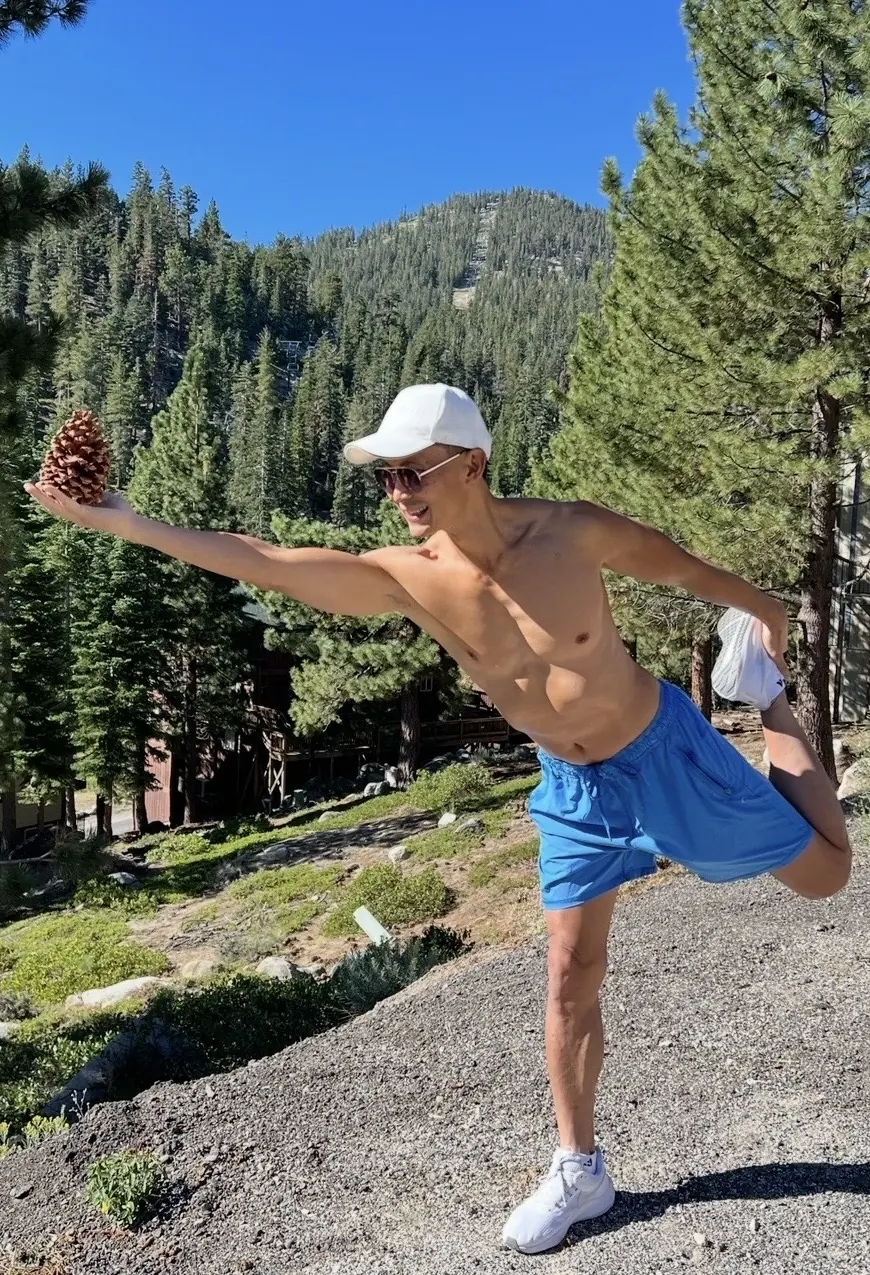 Up in the pines